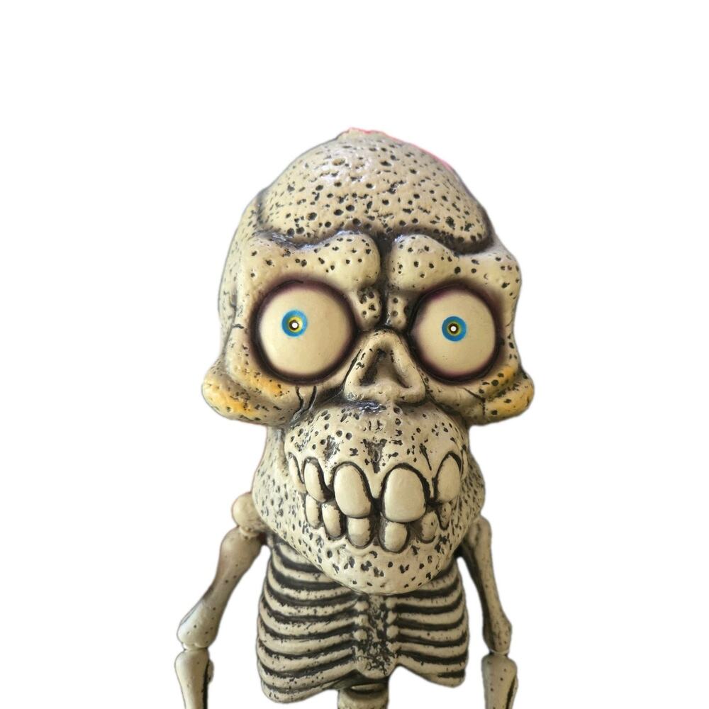 Paper Magic Skeleton Hanging Plastic Prop 25"L Halloween Vintage